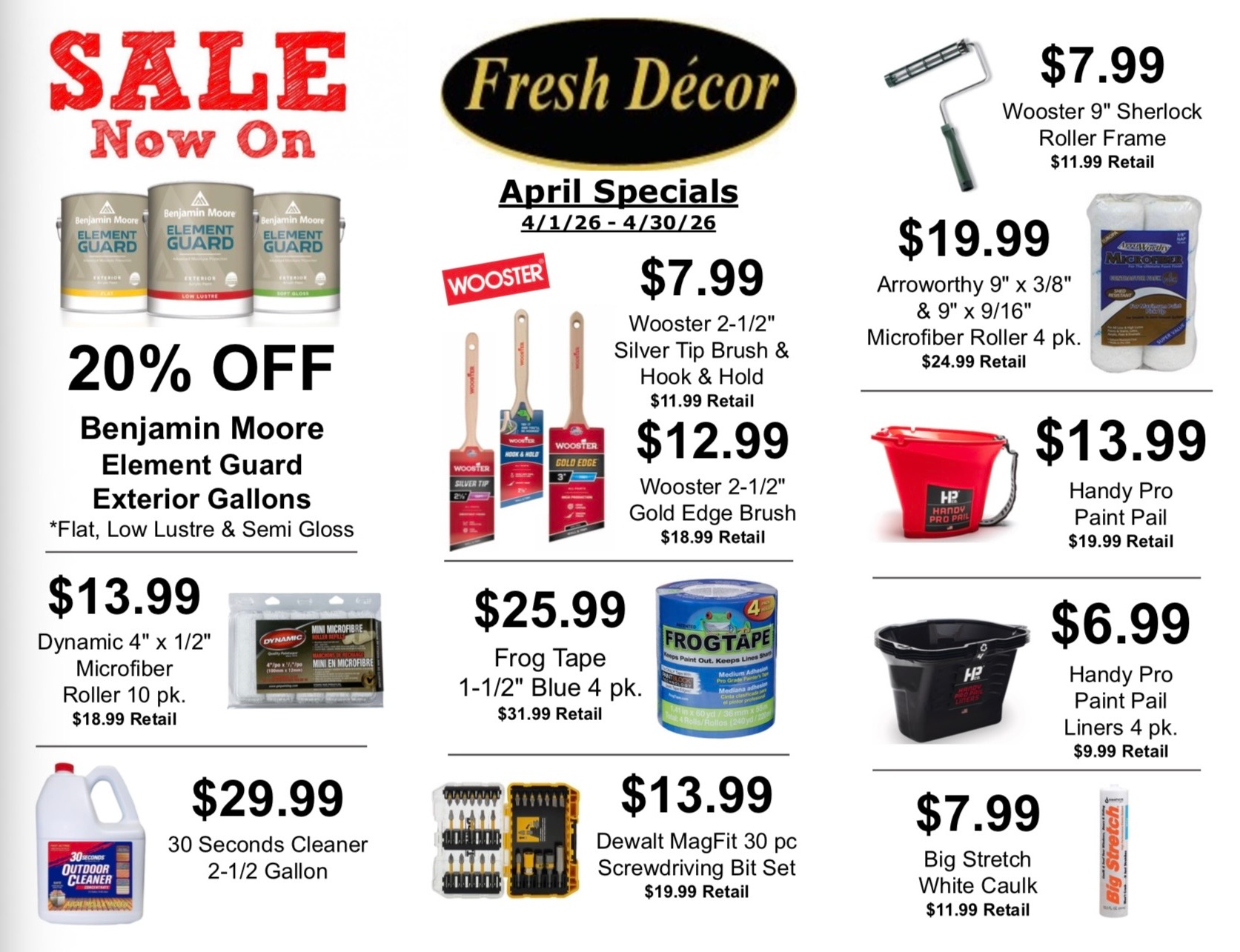 fresh decor april ad